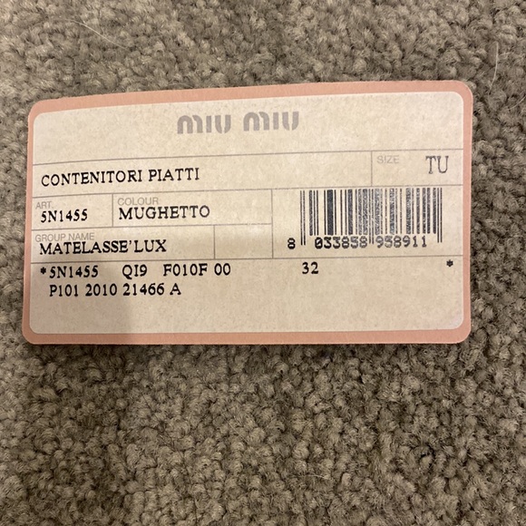 Miu miu pink clutch MATELASSÉ LEATHER CLUTCH BAG - Picture 3 of 3